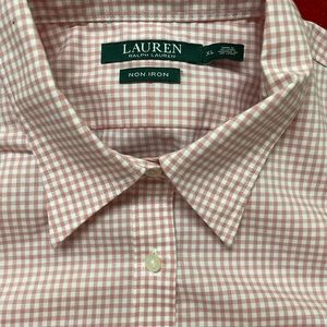 Lauren by Ralph Lauren button collared down new without tags